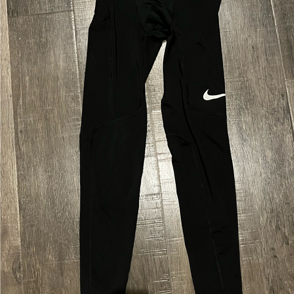 Men’s Nike black compression running pants small